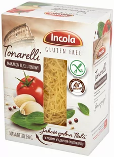 Saluteo Makaron tonarelli bezglutenowy 250g Incola - Makaron - miniaturka - grafika 1