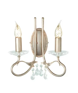 Kinkiet Laura - CRT2 SILVER/GOLD - Lampy ścienne - miniaturka - grafika 1