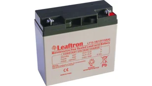 Akumulator AGM żelowy Leaftron LT12-18 12V 18Ah LT 12-18 - Akcesoria fotograficzne - miniaturka - grafika 1