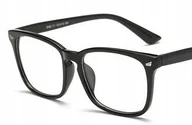 Okulary korekcyjne, oprawki, szkła - Okulary do czytania czarne +3 - miniaturka - grafika 1