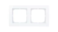 Klawisze i ramki - LEDart 2-krotna, pozioma i pionowa- Ospel As R-2G/00, kolor biały - miniaturka - grafika 1