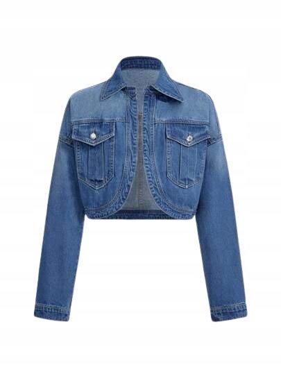 SHEIN KURTKA DAMSKA JEANSOWA NIEBIESKA 38 Ł_C