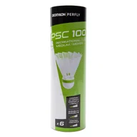 Badminton - Lotka do badmintona plastikowa Perfly PSC 100 Medium x6 sztuk - miniaturka - grafika 1