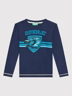 Bluzy dla chłopców - Benetton United Colors Of Bluzka 3VR5C100C Granatowy Regular Fit - miniaturka - grafika 1