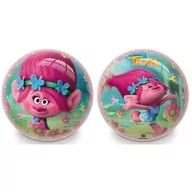 Piłki dla dzieci - Mondo Piłka gumowa Trolls Poppy 23 cm 1066551 - miniaturka - grafika 1