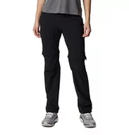 Odzież trekkingowa damska - Columbia Damskie spodnie trekkingowe Saturday Trail Ii kabriolet Czarny 8 - miniaturka - grafika 1