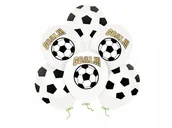 Balony i akcesoria - Balony Urodzinowe Piłka Nożna Football Lateksowe - miniaturka - grafika 1