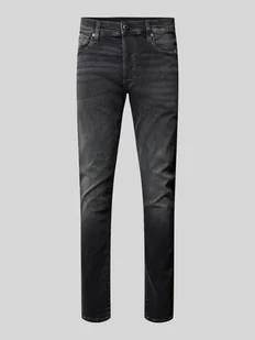 Chinosy o kroju skinny fit z kieszeniami z tyłu - Spodnie męskie - miniaturka - grafika 1