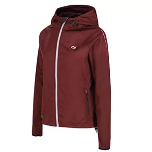 ZONE3 Damska kurtka softshell brązowy kasztanowy/koralowy M - Kurtki damskie - miniaturka - grafika 1