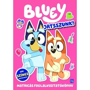 Bluey: Zabawmy się razem! - zeszyt aktywności - Edukacja przedszkolna - miniaturka - grafika 1