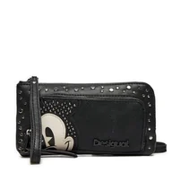 Portfele - Duży Portfel Damski Desigual 24WAYP35 Czarny - miniaturka - grafika 1