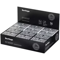 Gumki biurowe - Gumka prostokątna Monochrome (36szt) - Berlingo - miniaturka - grafika 1