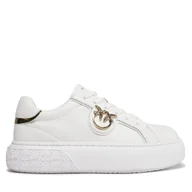 Sneakersy damskie - Sneakersy Pinko Yoko 01 SS0003 P014 Biały - miniaturka - grafika 1