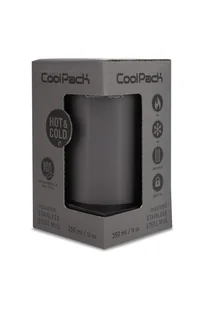 Kubek termiczny 350ml Coolpack Coffee Mug Tom Dark Grey - kubek - Kubki termiczne - miniaturka - grafika 1