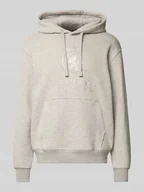 Bluzy męskie - Bluza z kapturem o kroju oversized z mieszanki bawełny - miniaturka - grafika 1