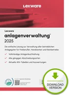 Programy użytkowe i narzędziowe - LEXWARE ESD anlagenverwaltung 2025 unbegrenzte Laufzeit Download 09093-2039 - miniaturka - grafika 1