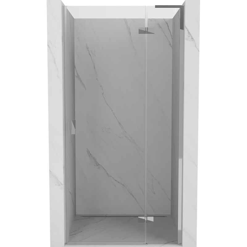 Mexen Mist-H L drzwi prysznicowe uchylne prawe 75 cm, transparent, chrom - 8A5L-075-000-01-00-P