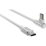 Kable USB - Kabel USB Typ-C - USB Typ-C kątowy XLINE 60W 1m - miniaturka - grafika 1