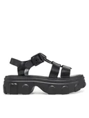 Sandały damskie - Melissa Sandały Melissa Ella Ad 35791 Czarny - miniaturka - grafika 1