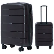 Walizki - Walizka średnia WINGS HAWFINCH 3.0 BLACK - miniaturka - grafika 1