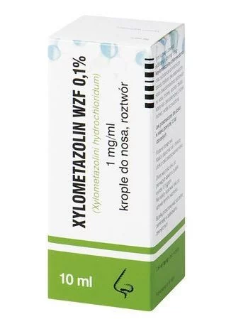 Polfa Xylometazolin 0,1% 10 ml