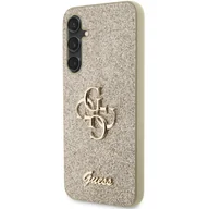 Etui i futerały do telefonów - Guess GUHCS23FEHG4SGD S23 FE S711 złoty/gold hardcase Glitter Script Big 4G - miniaturka - grafika 1