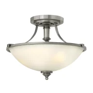 Lampy sufitowe - Lampa sufitowa Eliza - kolor biały, srebrny - HK/TRUMAN/SF - miniaturka - grafika 1