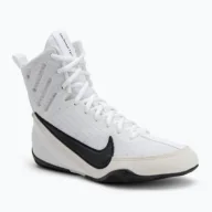 Kimona, stroje i obuwie - Nike Buty Bokserskie Machomai 3 White/Black - miniaturka - grafika 1