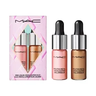 Palety i zestawy do makijażu - MAC MAC Holiday Surreal Shine Mini Highlighter Duo Paletki cieni i zestawy kosmetyków 1 ct 1 szt. - miniaturka - grafika 1