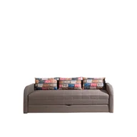 Sofy i kanapy - Sofa z Funkcją Spania i Pojemnikiem Rafał B GIB Meble Tkanina Lux 08 / Route 65 - miniaturka - grafika 1