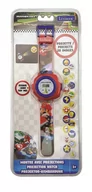Zabawki interaktywne dla dzieci - Lexibook, Zegarek Projektor Mario Kart Z 20 Obrazami Do Wyświetlenia Dmw050Ni - miniaturka - grafika 1