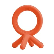 Gryzaki dla dzieci - COMOTOMO - Gryzak silikonowy 4D ORANGE - miniaturka - grafika 1