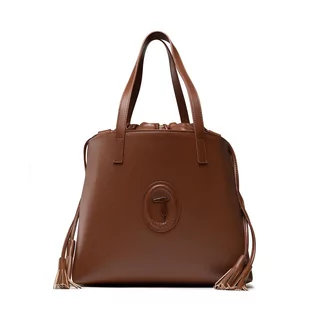 Torebki damskie - Trussardi Torebka Jolie Shopper Md Smooth 75B01160 B175 - grafika 1