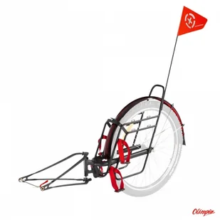 Przyczepka bagażowa EXTRAWHEEL VOYAGER PRO 28" BEZ KOŁA - Przyczepki rowerowe - miniaturka - grafika 1