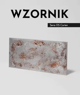 Wzornik DS - (szary corten, średnia porowatość) - beton architektoniczny - Inne materiały budowlane - miniaturka - grafika 1