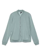Kurtki damskie - Vero Moda Kurtka w kolorze zielonym - miniaturka - grafika 1