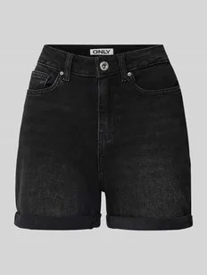 Szorty jeansowe o kroju relaxed fit z mieszanki bawełny model ‘JOSEPHINE’ - Spodenki damskie - miniaturka - grafika 1