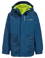 Kurtki i płaszcze dla chłopców - VAUDE Unisex dziecięca kurtka dziecięca Campfire 3 w 1 niebieski Deep Water 92 - miniaturka - grafika 1