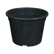 Donice - Doniczka produkcyjna śr.45 cm 35l czarna Donkwiat - miniaturka - grafika 1