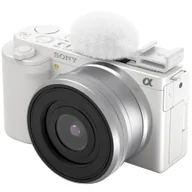 Akcesoria do statywów - Smallrig Cold Shoe Adapter do serii Sony ZV z osłoną przeciwwietrzną (Biały) - miniaturka - grafika 1