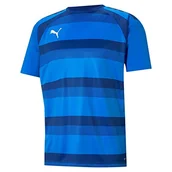 Koszulki męskie - PUMA PUMA Koszulka męska Teamvision Jersey Electric Blue Lemonade-limoges-puma White XXL 704921 - miniaturka - grafika 1