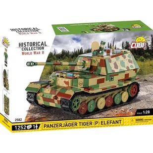 Cobi Hc Wwii 2582 Czołg Panzejager Tiger Elefant 1252K - Klocki - miniaturka - grafika 1