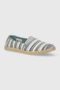 Espadryle męskie - Quiksilver espadryle kolor szary - miniaturka - grafika 1