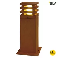 Lampy ogrodowe - SLV lampa na cokół o wysokiej jakości RUSTY SQUARE - miniaturka - grafika 1