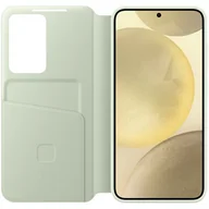 Etui i futerały do telefonów - Etui SAMSUNG Smart View Wallet Case do Galaxy S24 Jasnozielony EF-ZS921CGEGWW - miniaturka - grafika 1