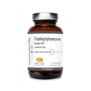 Kenay Fosfatydyloseryna Fosfolipidy Kortyzol 60 kaps - Układ nerwowy - miniaturka - grafika 1