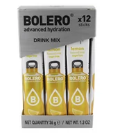 Śmietanki i dodatki do kawy - BOLERO Bolero Napój koncentrat 1 kcal Cytryna 6g x 12 saszetek - miniaturka - grafika 1