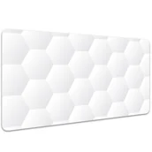 Podkładki na biurko - Podkład na biurko Heksagony geometryczna 100x50 cm - miniaturka - grafika 1