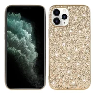 Etui i futerały do telefonów - Etui König Design kompatybilne z Apple iPhone 12 Mini plastikowe miękkie etui na telefon - Etui na telefon komórkowy złote - miniaturka - grafika 1