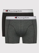 Majtki męskie - Champion Komplet 2 par bokserek Parigamba U20003 Czarny - miniaturka - grafika 1
